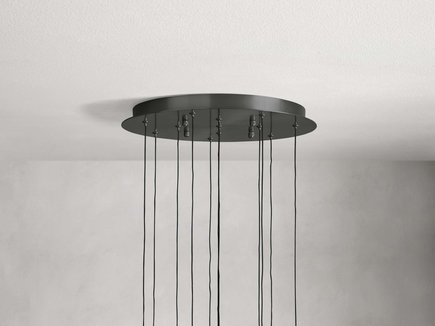 Soltaire Round Chandelier 17" 24" 36“ 58“