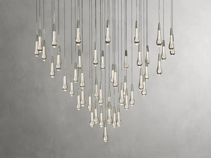Soltaire Round Chandelier 17" 24" 36“ 58“