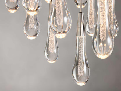 Soltaire Round Chandelier 17" 24" 36“ 58“