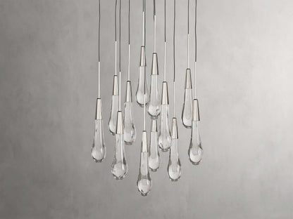 Soltaire Round Chandelier 17" 24" 36“ 58“
