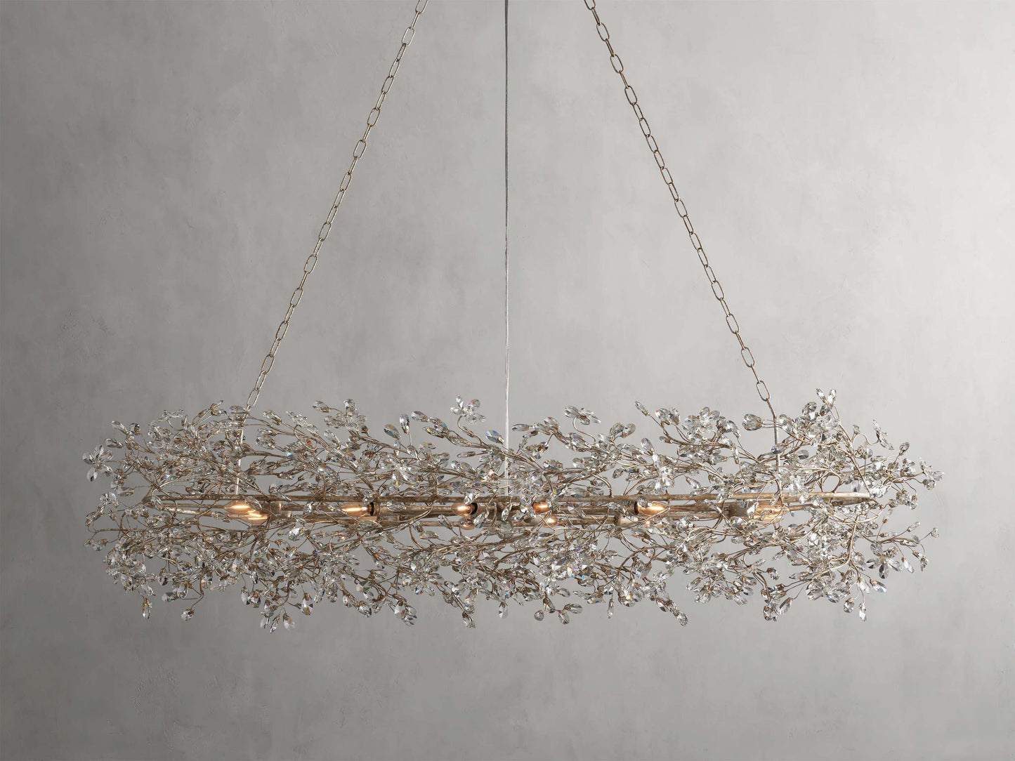 Fiore Oval Chandelier 62''74''