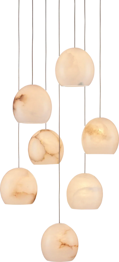 Arica Round Chandelier 3/7/15/36 Light
