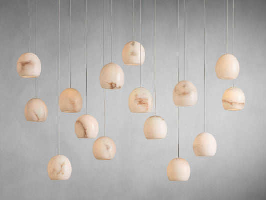 Arica Rectangular Chandelier 15/30 Light