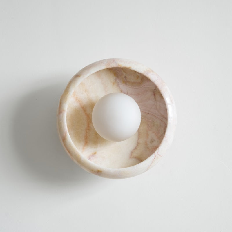 Savion Marble Wall Lamp