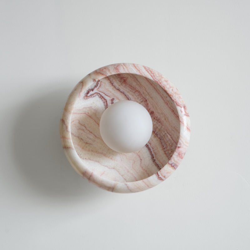 Savion Marble Wall Lamp