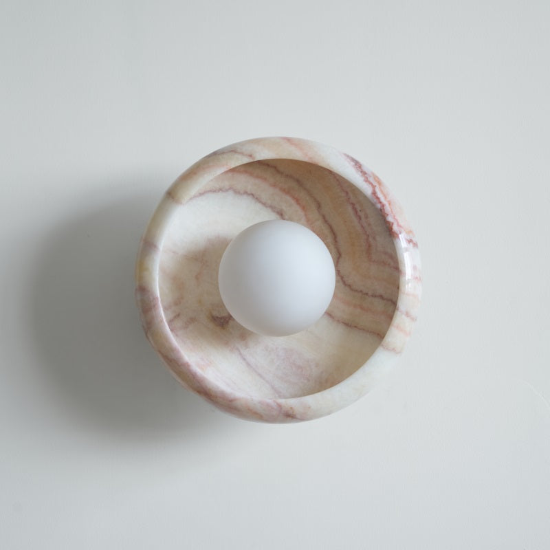 Savion Marble Wall Lamp