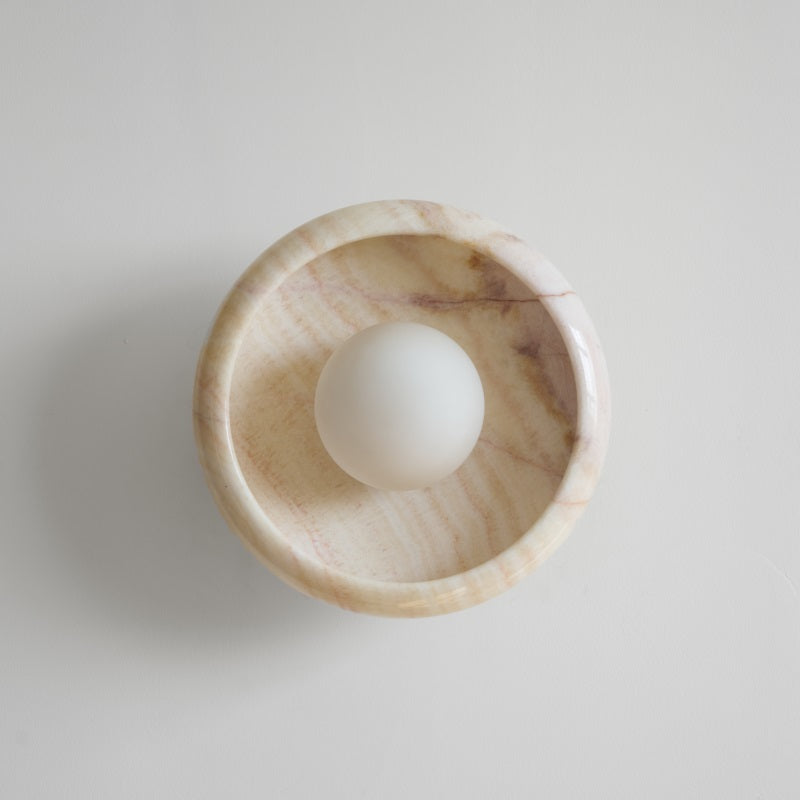 Savion Marble Wall Lamp