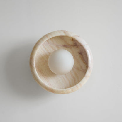 Savion Marble Wall Lamp