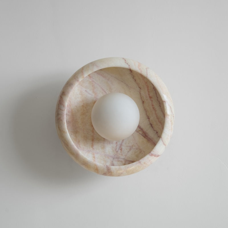 Savion Marble Wall Lamp