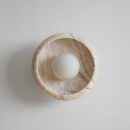 Savion Marble Wall Lamp