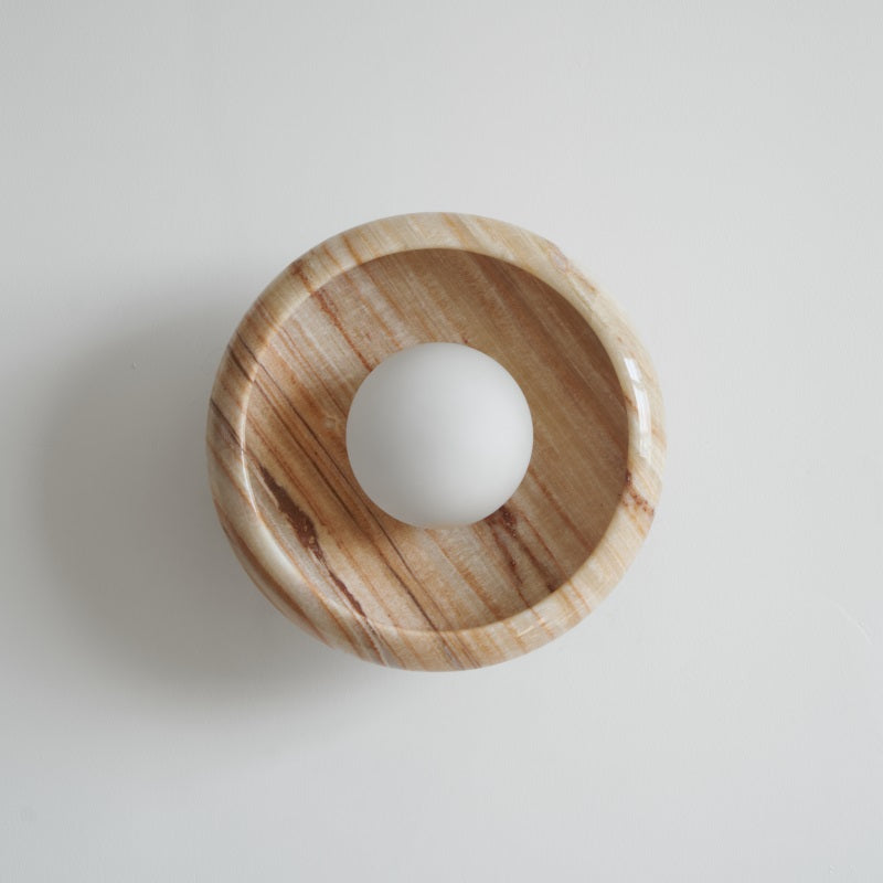 Savion Marble Wall Lamp