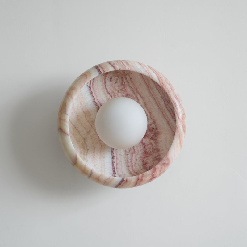 Savion Marble Wall Lamp