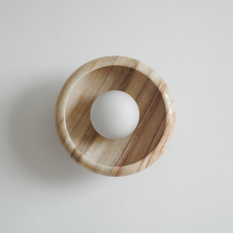 Savion Marble Wall Lamp