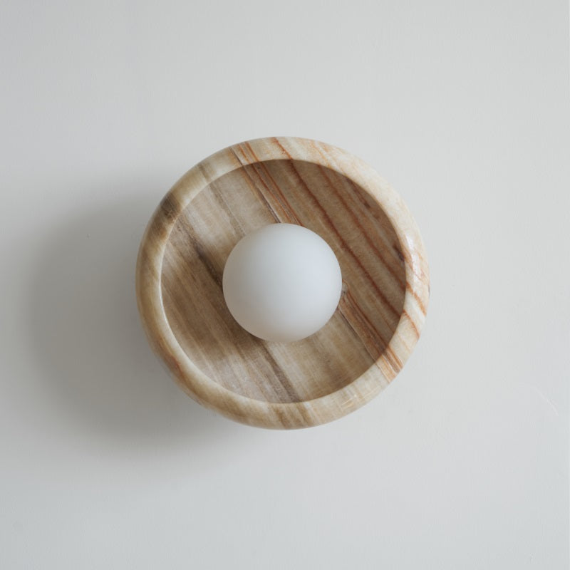 Savion Marble Wall Lamp