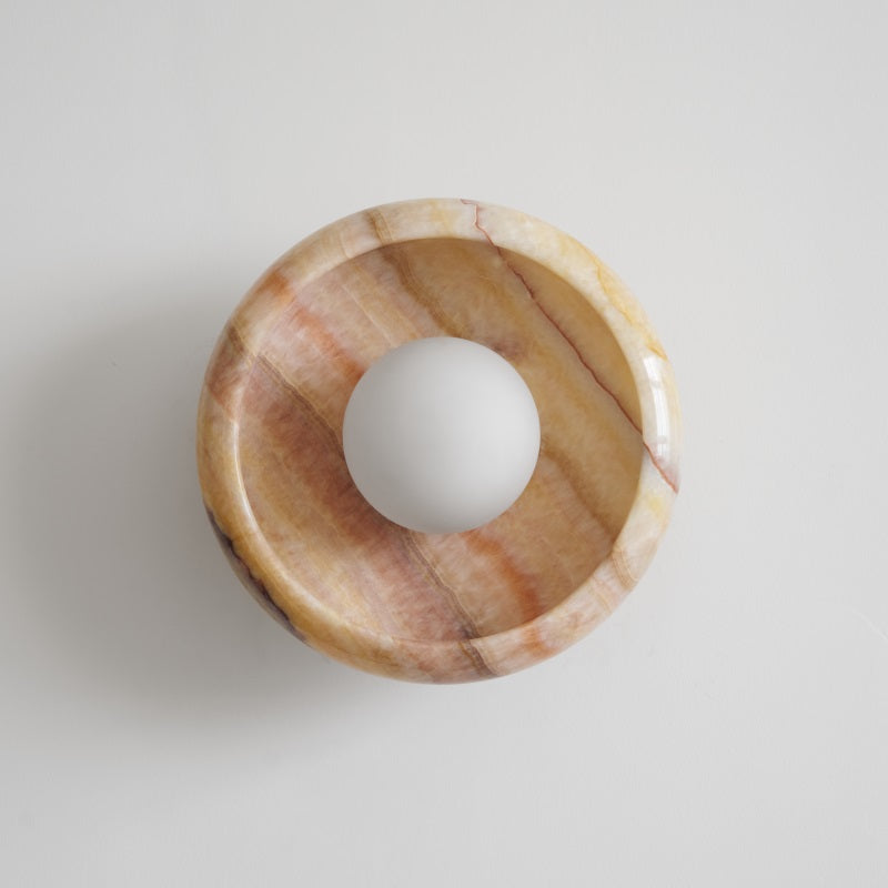 Savion Marble Wall Lamp