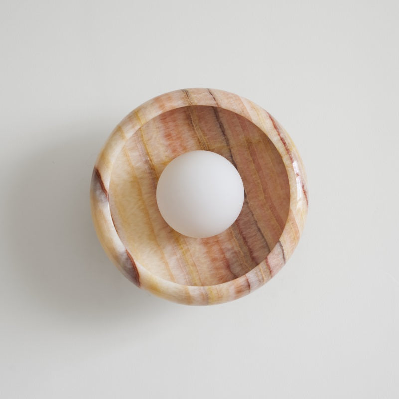Savion Marble Wall Lamp
