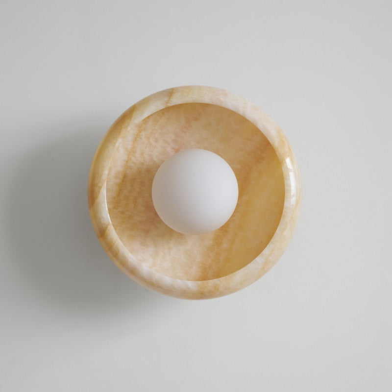 Savion Marble Wall Lamp