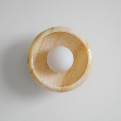 Savion Marble Wall Lamp