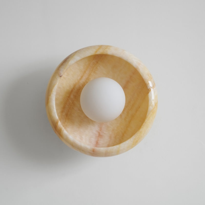 Savion Marble Wall Lamp