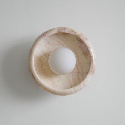 Savion Marble Wall Lamp