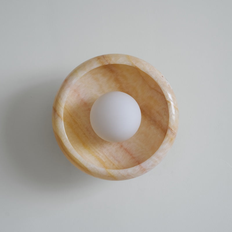 Savion Marble Wall Lamp