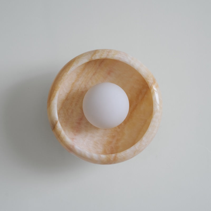 Savion Marble Wall Lamp