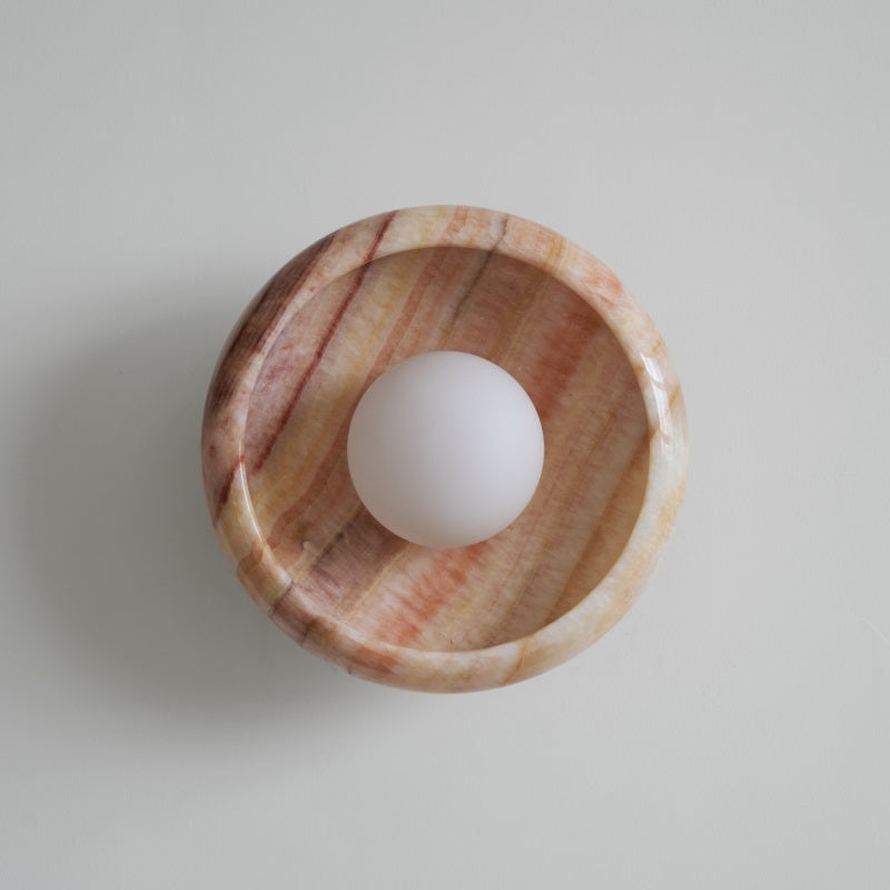 Savion Marble Wall Lamp