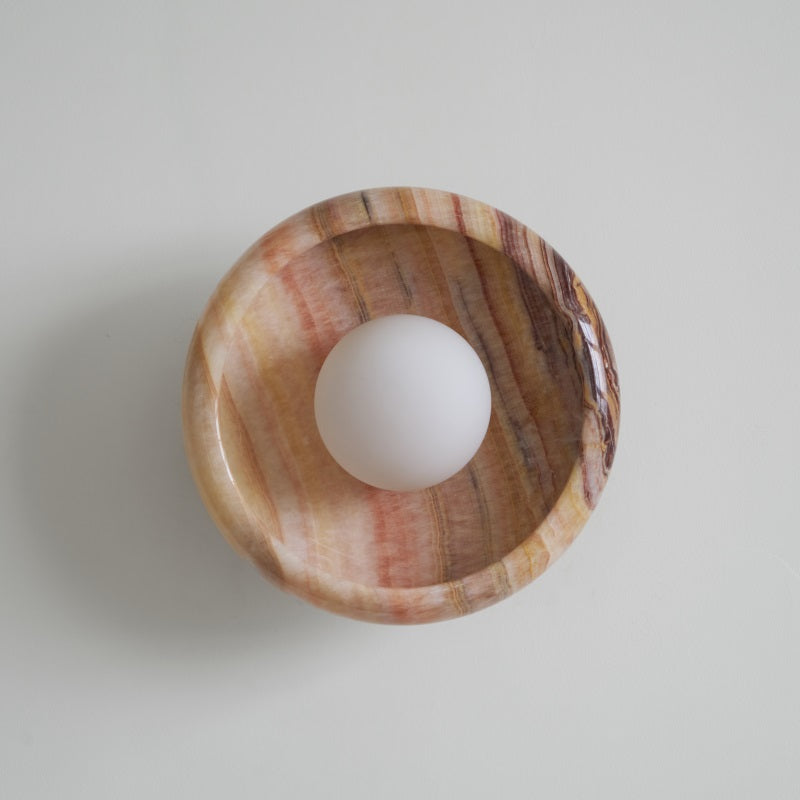 Savion Marble Wall Lamp