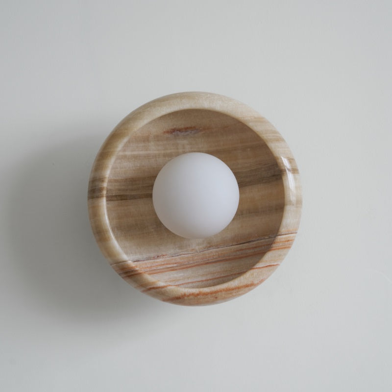 Savion Marble Wall Lamp