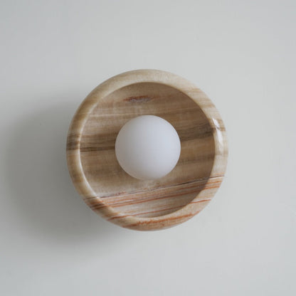 Savion Marble Wall Lamp