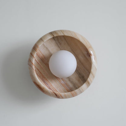 Savion Marble Wall Lamp