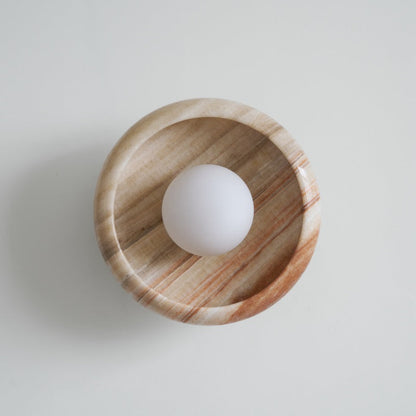 Savion Marble Wall Lamp