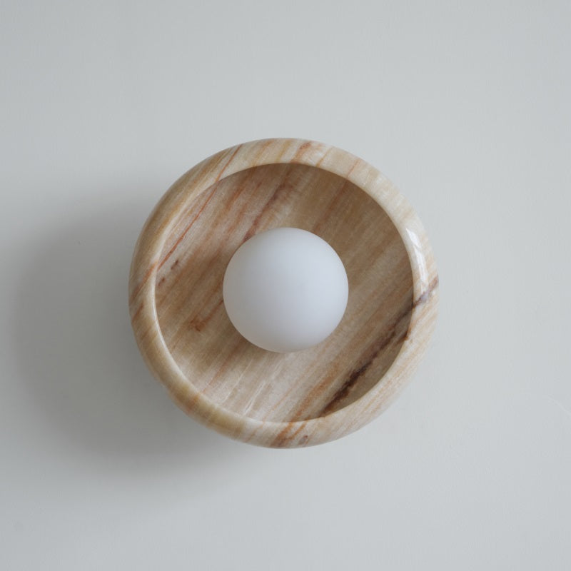 Savion Marble Wall Lamp