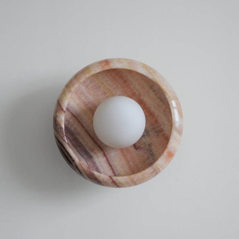 Savion Marble Wall Lamp