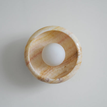 Savion Marble Wall Lamp