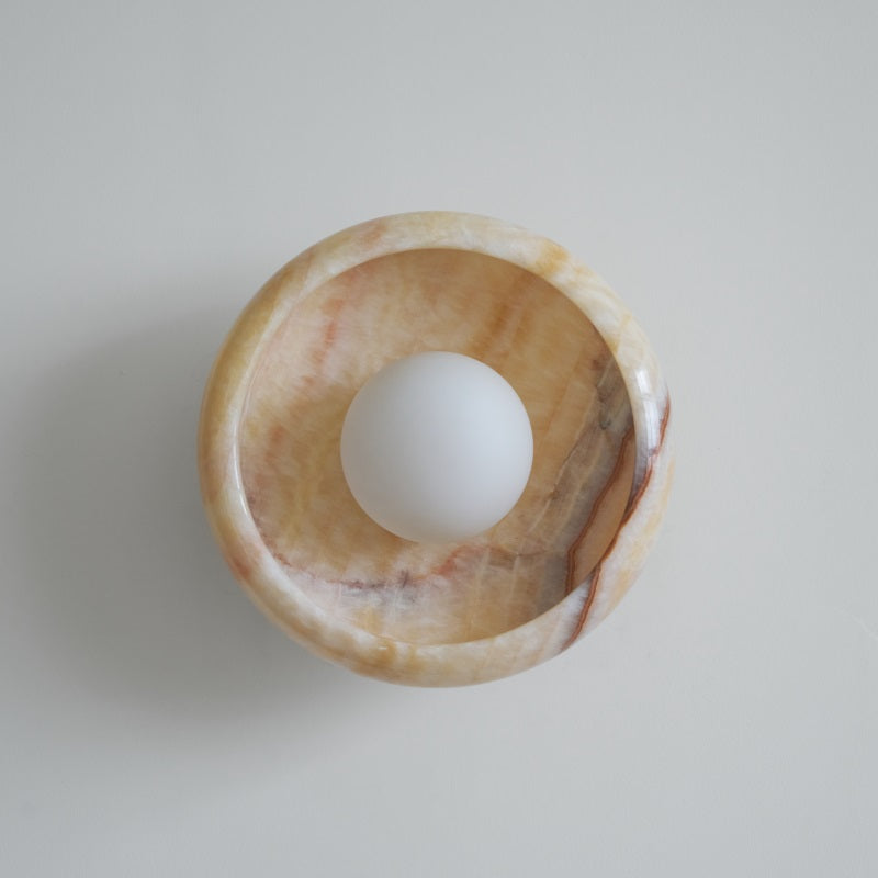 Savion Marble Wall Lamp