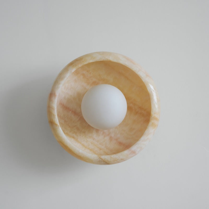 Savion Marble Wall Lamp