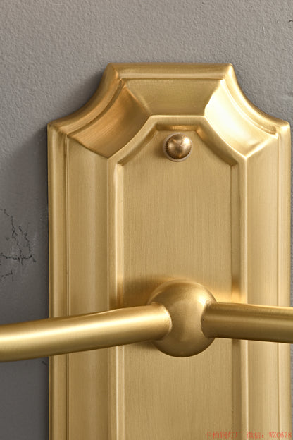 Brass eggs glass wall sconces