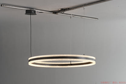 Single Ring acrylic pendant light