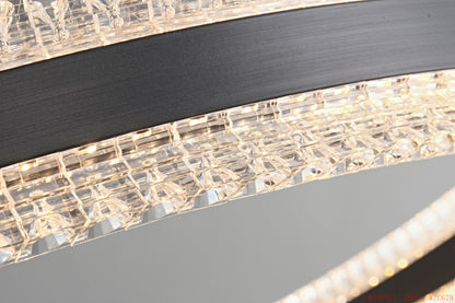 Single Ring acrylic pendant light