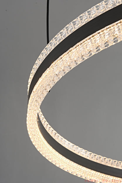 Single Ring acrylic pendant light