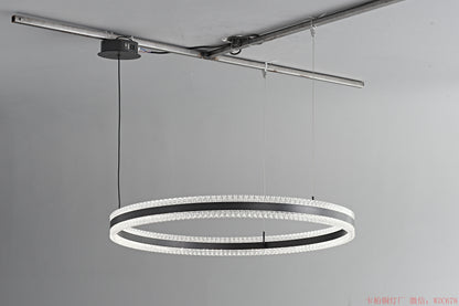 Single Ring acrylic pendant light
