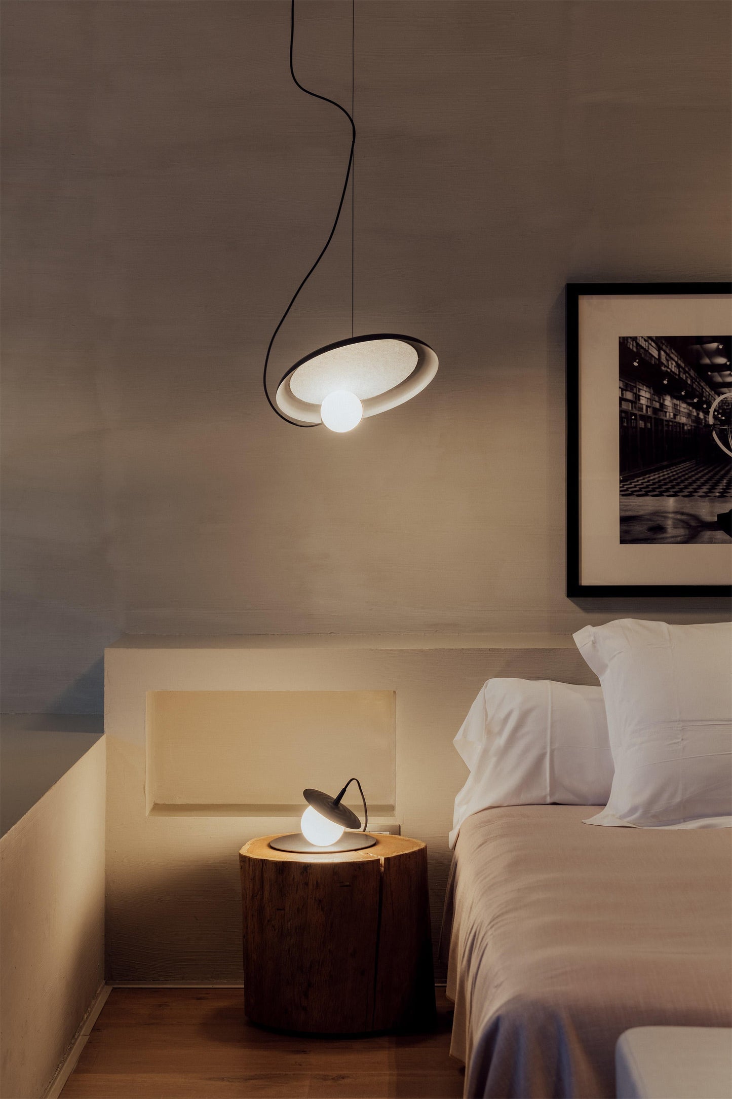 Acoustic Disc Pendant Lamp