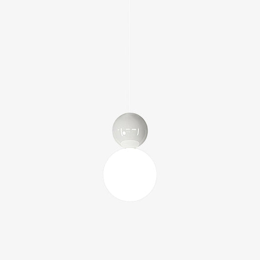 Acrylic Two Ball Pendant Light