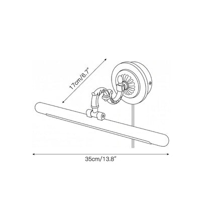 Adjustable Picture Plug-in Wall Sconce