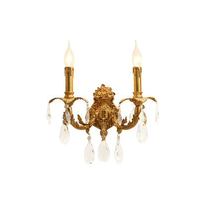 Adriana Brass Wall Lamp