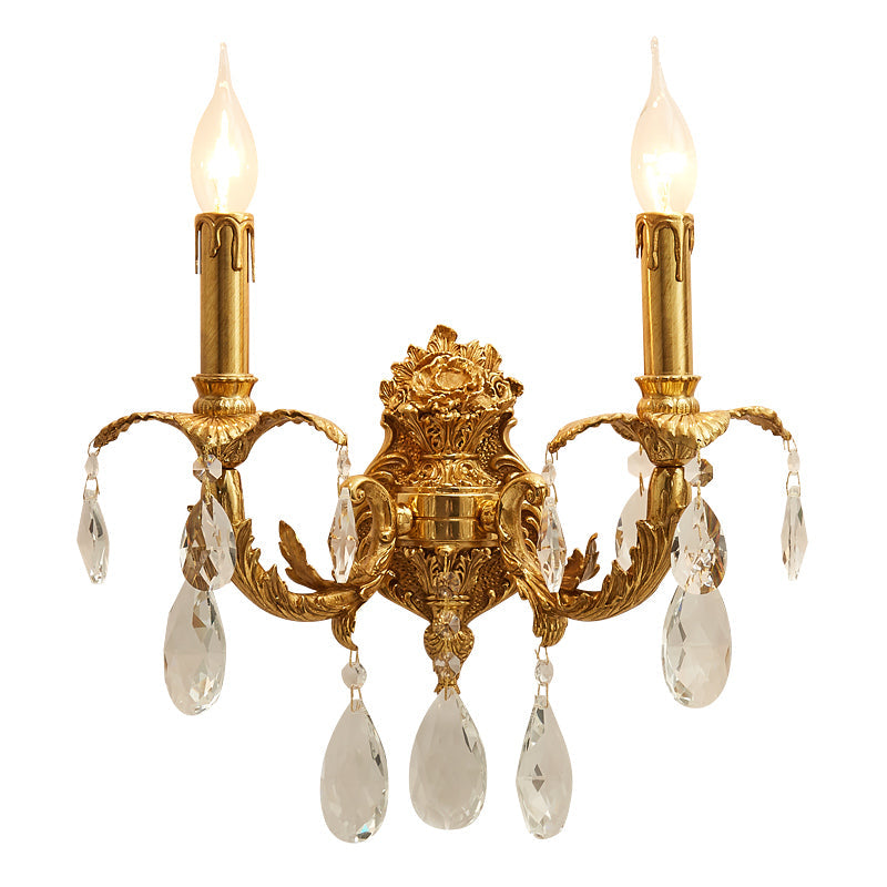 Adriana Brass Wall Lamp