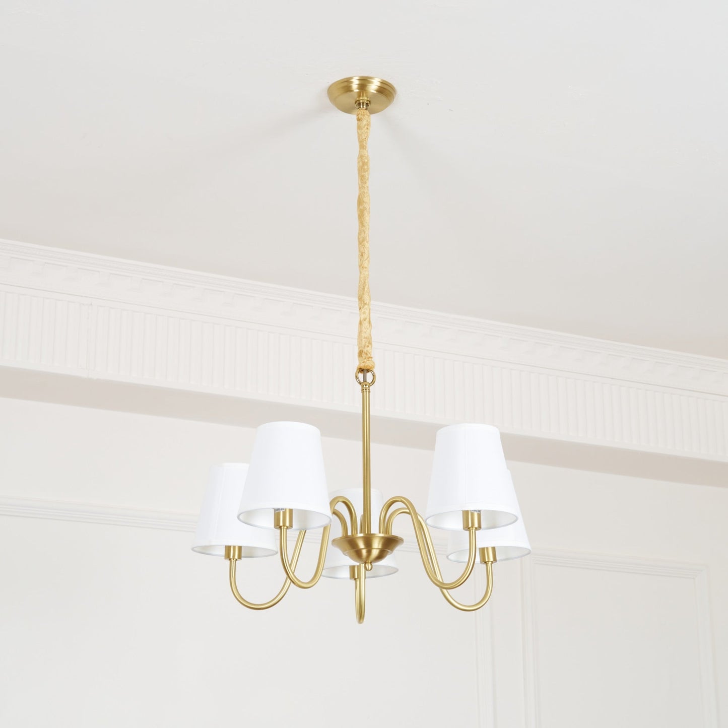Aged Stacey Chandelier