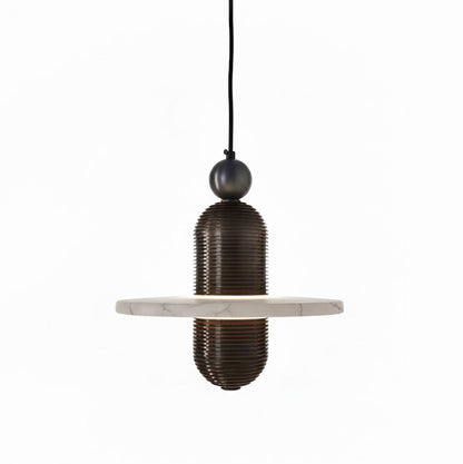 Alabaster Comet Pendant Lamp