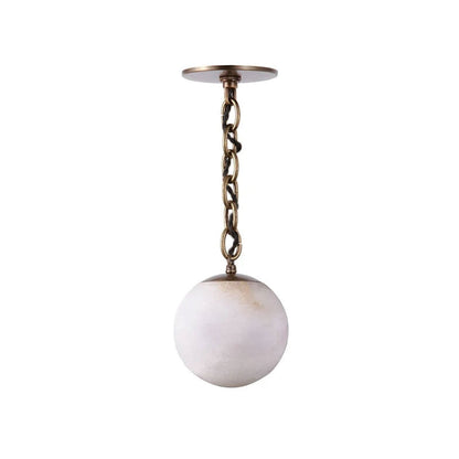 Alabaster Swag Pendant Lamp
